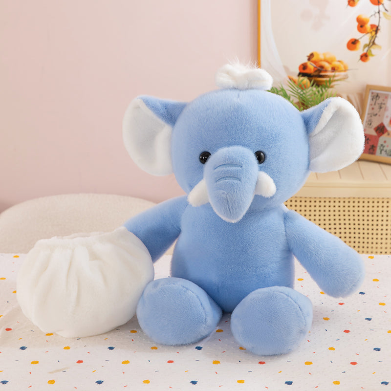 Big Baby Elephant Plush Doll Toy